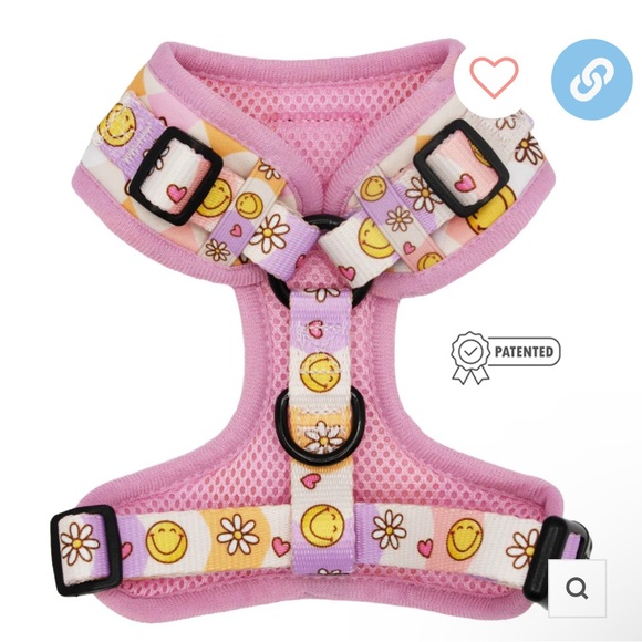 NEW Sassy Woof DOG ADJUSTABLE HARNESS - DAISY ME ROLLING LARGE - Picture 3 of 5